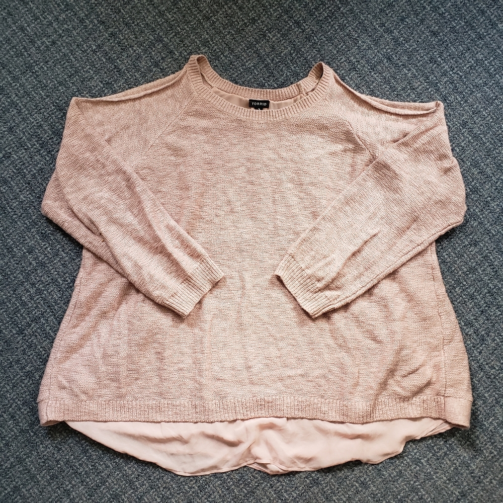 Split Back Sweater - image 1